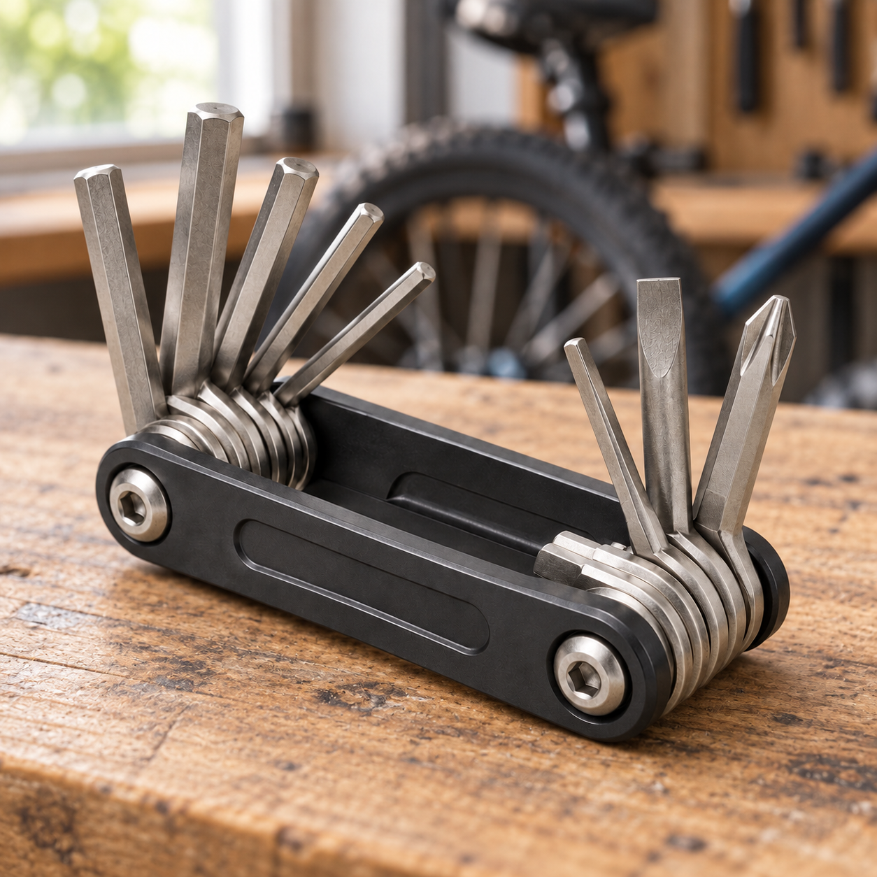 Folding Bicycle Multitool